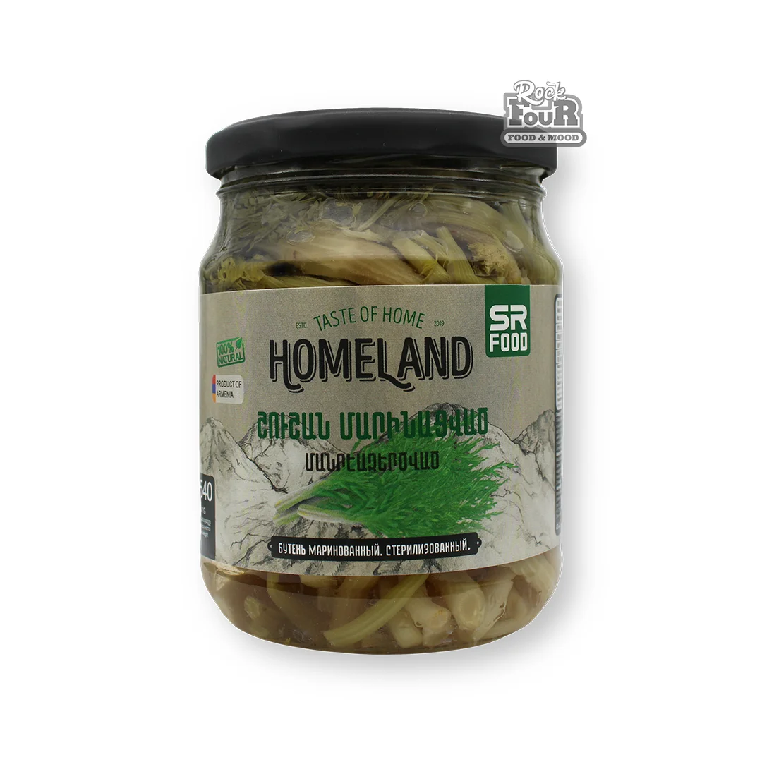 Pickled allium ursinum "Homeland" 540g